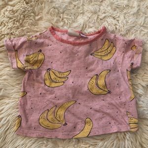 Zara banana tee